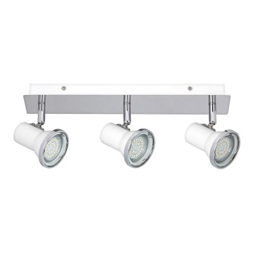 Rabalux - kylpyhuoneen LED-kohdevalo 3xGU10/4,5W/230V IP44