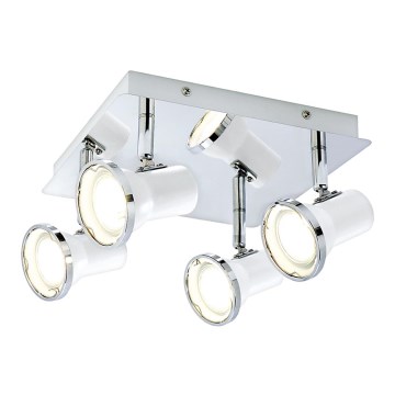 Rabalux - kylpyhuoneen LED-kohdevalo 4xGU10/4,5W/230V IP44