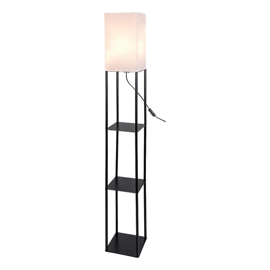 Rabalux - Lattialamppu kanssa shelves 1xE27/40W/230V