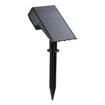 Rabalux - LED-aurinkovalaistus LED/0,5W/3,7V IP65 musta