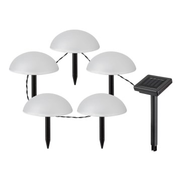 Rabalux - LED aurinkovalo 5xLED/0,2W/1,2V IP44