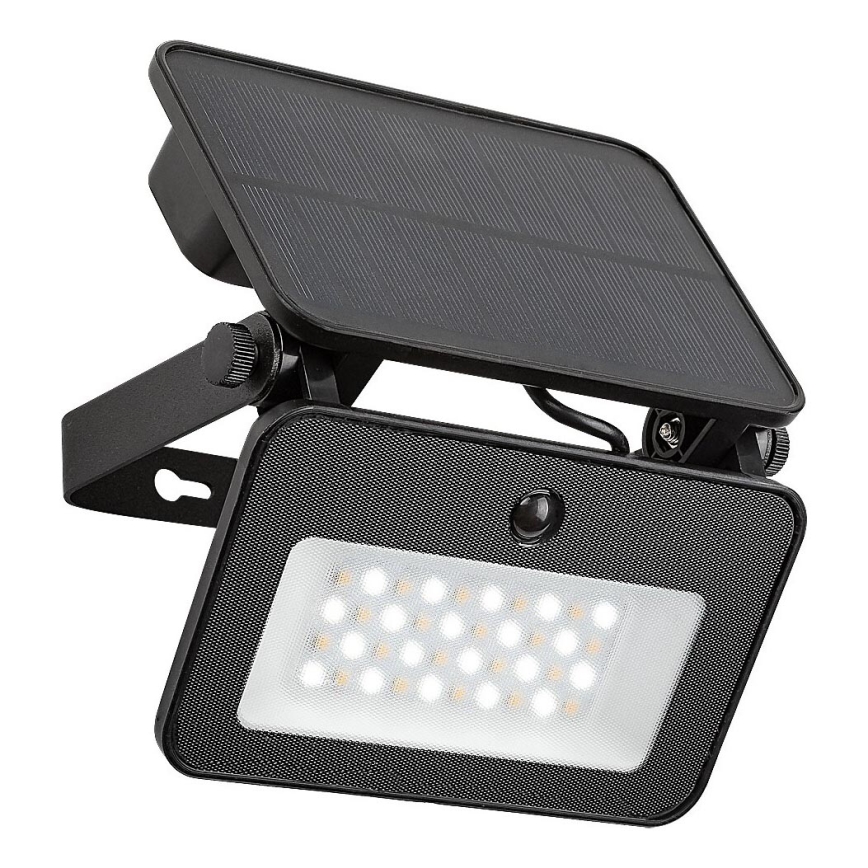 Rabalux - LED-aurinkovalonheitin anturilla LED/6W/3,7V 3000/4000/6500K IP65