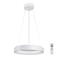 Rabalux - LED himmennettävä kattokruunu johdolla LED/38W/230V 3000-6500K valkoinen + kaukosäädin