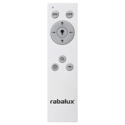 Rabalux - LED-himmennettävä kattovalaisin LED / 38W / 230V valkoinen + RC 3000-6500K