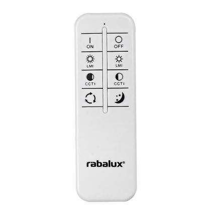 Rabalux - LED-himmennettävä kattovalaisin LED / 47W / 230V + RC 3000-6000K