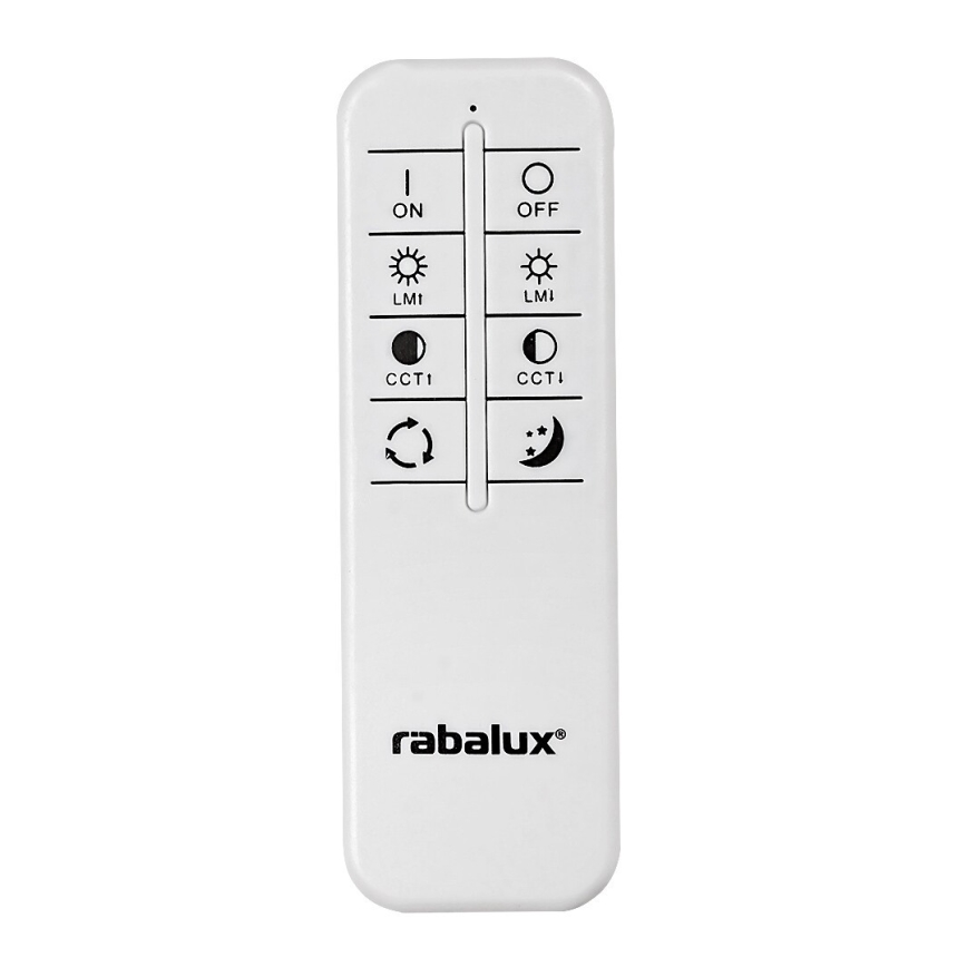 Rabalux - LED-himmennettävä kattovalaisin LED / 47W / 230V + RC 3000-6000K