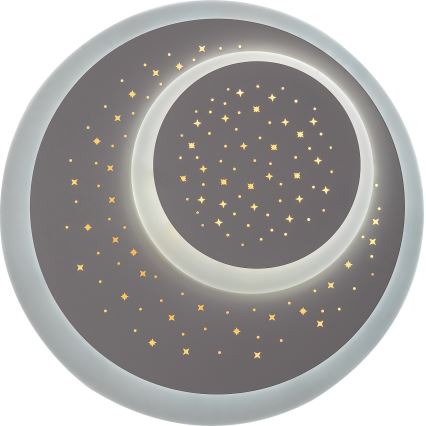 Rabalux - LED-himmennettävä kattovalaisin LED / 47W / 230V + RC 3000-6000K
