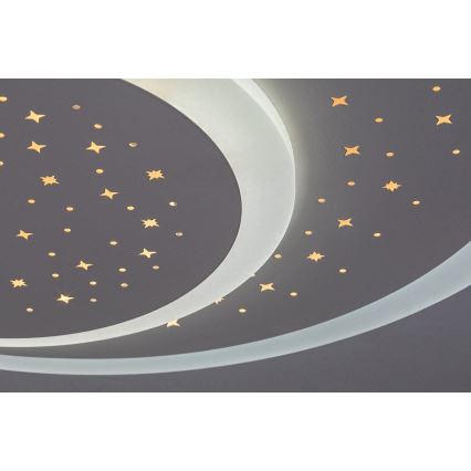 Rabalux - LED-himmennettävä kattovalaisin LED / 47W / 230V + RC 3000-6000K