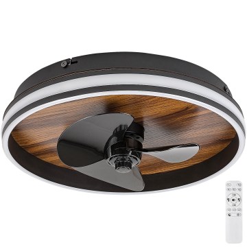 Rabalux - LED Himmennettävä kattovalaisin tuulettimella LED/30W/230V 3000-6500K + kauko-ohjaus