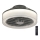 Rabalux - LED-himmennettävä kattovalaisin tuulettimella LED / 30W / 230V + RC