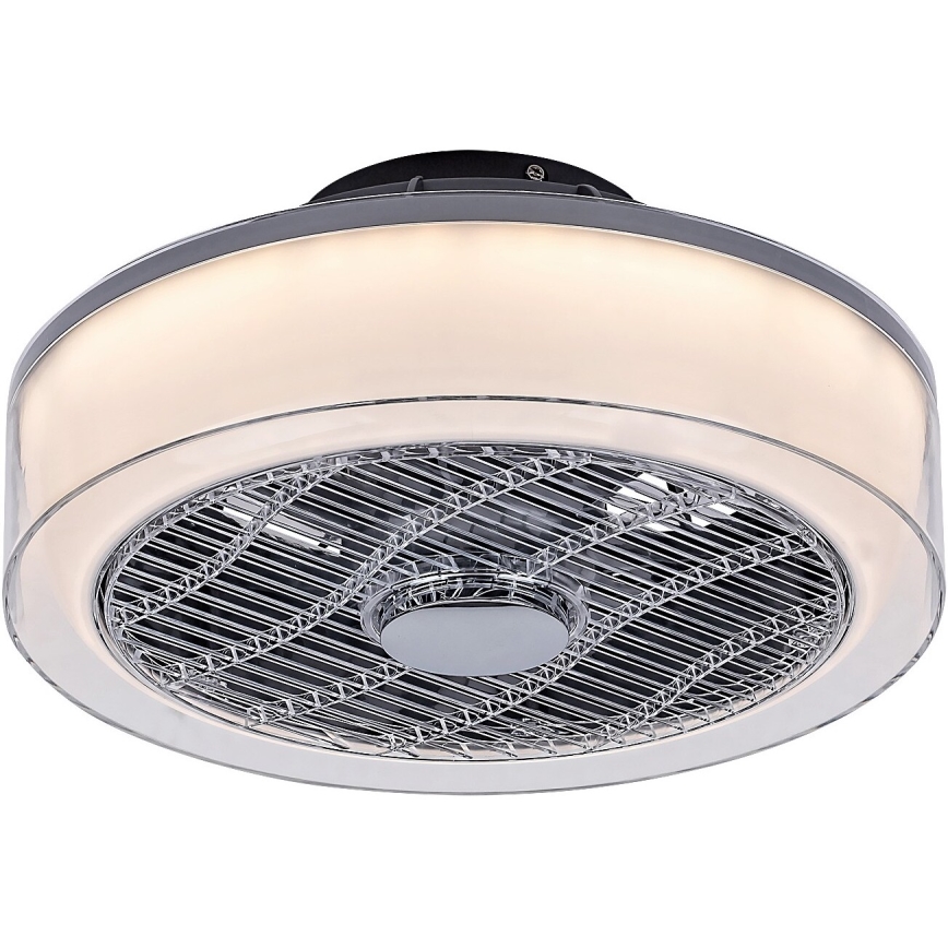 Rabalux - LED-himmennettävä kattovalaisin tuulettimella LED / 30W / 230V + RC