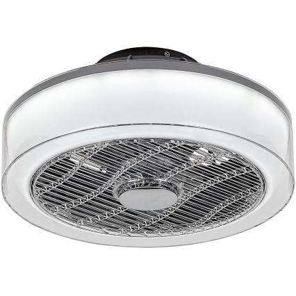 Rabalux - LED-himmennettävä kattovalaisin tuulettimella LED / 30W / 230V + RC