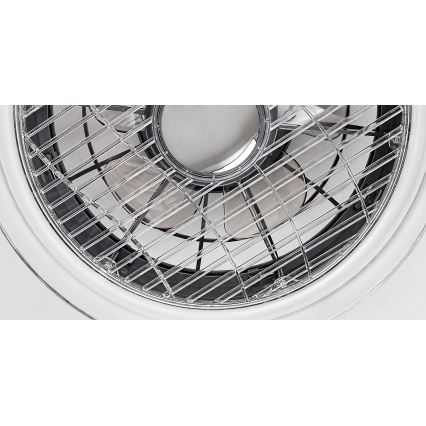 Rabalux - LED-himmennettävä kattovalaisin tuulettimella LED / 30W / 230V + RC