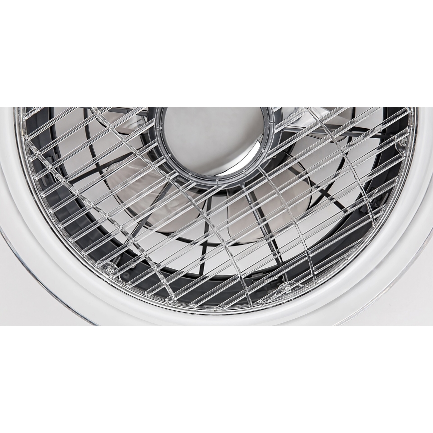Rabalux - LED-himmennettävä kattovalaisin tuulettimella LED / 30W / 230V + RC