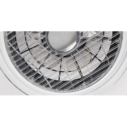 Rabalux - LED-himmennettävä kattovalaisin tuulettimella LED / 30W / 230V + RC