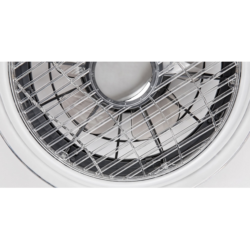 Rabalux - LED-himmennettävä kattovalaisin tuulettimella LED / 30W / 230V + RC