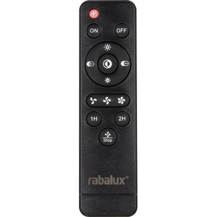 Rabalux - LED-himmennettävä kattovalaisin tuulettimella LED / 30W / 230V + RC