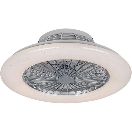 Rabalux - LED-himmennettävä kattovalaisin tuulettimella LED/30W/230V + RC