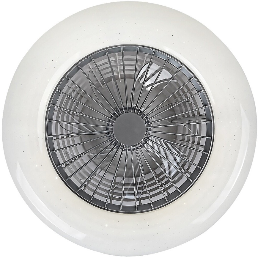 Rabalux - LED-himmennettävä kattovalaisin tuulettimella LED/30W/230V + RC