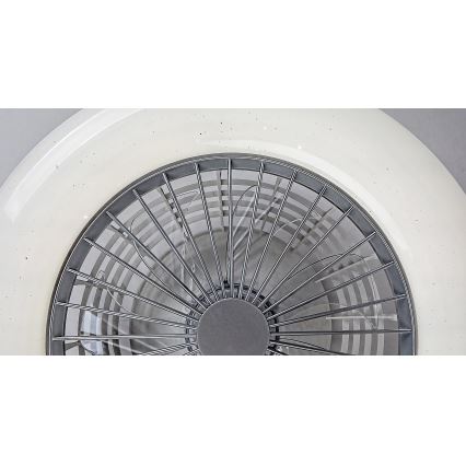 Rabalux - LED-himmennettävä kattovalaisin tuulettimella LED/30W/230V + RC