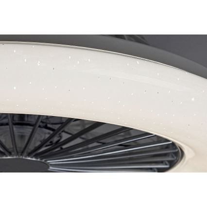 Rabalux - LED-himmennettävä kattovalaisin tuulettimella LED/30W/230V + RC