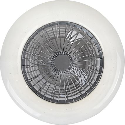 Rabalux - LED-himmennettävä kattovalaisin tuulettimella LED/30W/230V + RC