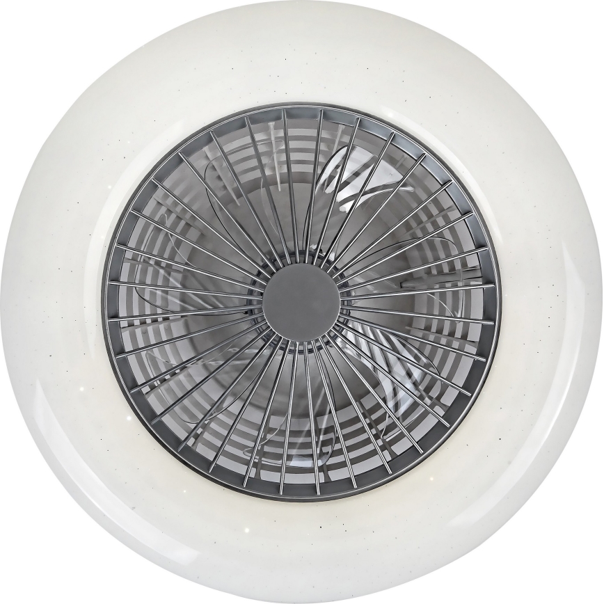 Rabalux - LED-himmennettävä kattovalaisin tuulettimella LED/30W/230V + RC