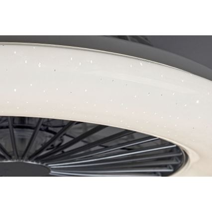 Rabalux - LED-himmennettävä kattovalaisin tuulettimella LED/30W/230V + RC