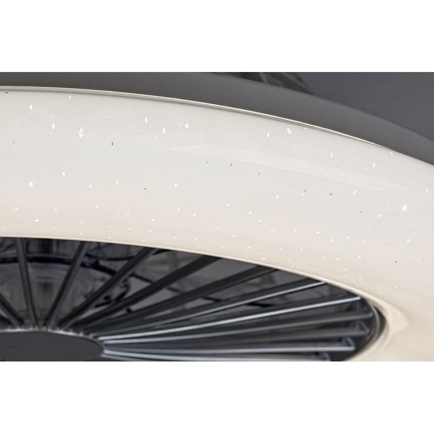 Rabalux - LED-himmennettävä kattovalaisin tuulettimella LED/30W/230V + RC