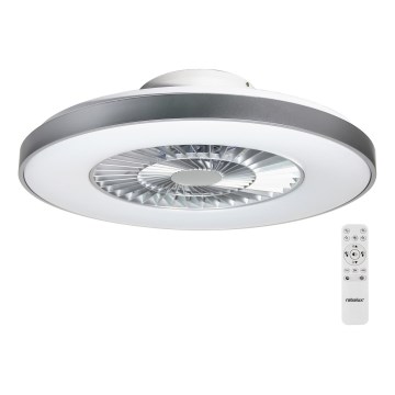 Rabalux - LED-himmennettävä kattovalaisin tuulettimella LED/40W/230V + RC