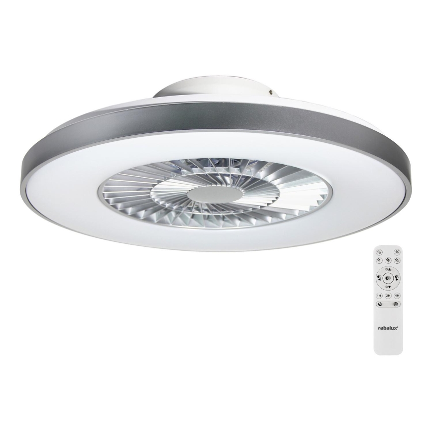 Rabalux - LED-himmennettävä kattovalaisin tuulettimella LED/40W/230V + RC