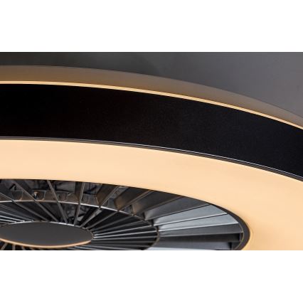 Rabalux - LED-himmennettävä kattovalaisin tuulettimella LED/40W/230V + RC