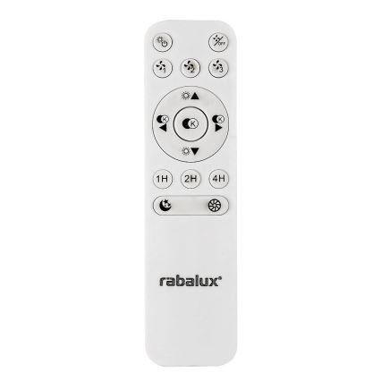 Rabalux - LED-himmennettävä kattovalaisin tuulettimella LED/40W/230V + RC