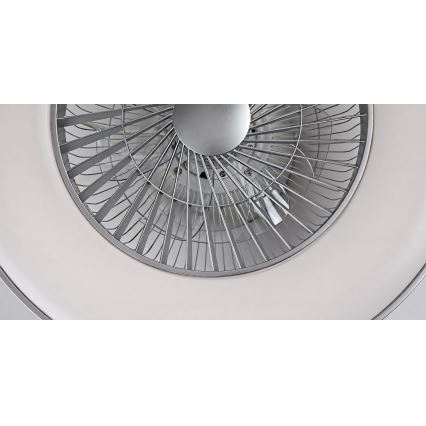 Rabalux - LED-himmennettävä kattovalaisin tuulettimella LED/40W/230V + RC