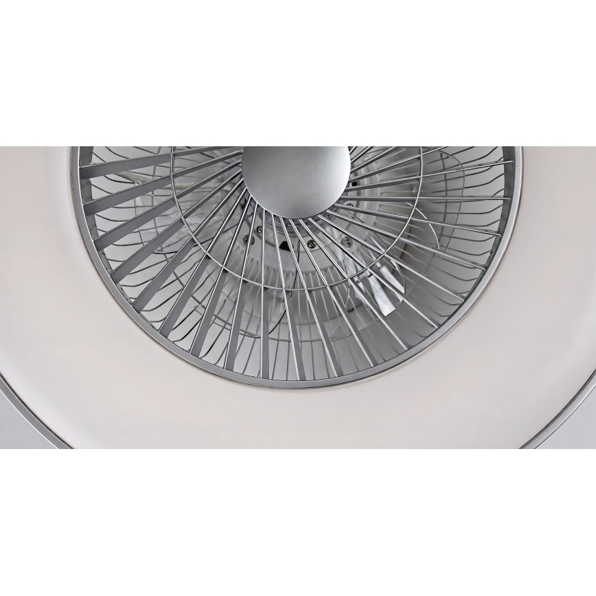 Rabalux - LED-himmennettävä kattovalaisin tuulettimella LED/40W/230V + RC