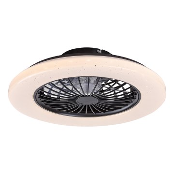 Rabalux - LED Himmennettävä kattovalaisin tuulettimella LED/48W/230V 3000-6500K + kauko-ohjaus