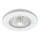 Rabalux - LED Himmennettävä kattovalaisin tuulettimella LED/48W/230V 3000-6500K + kauko-ohjaus