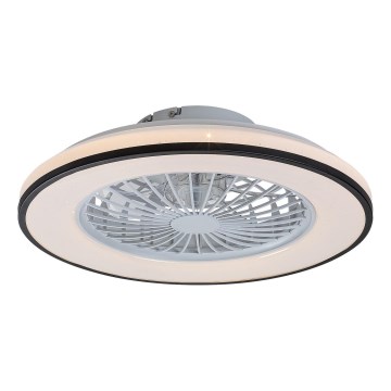 Rabalux - LED Himmennettävä kattovalaisin tuulettimella LED/48W/230V 3000-6500K + kauko-ohjaus