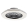 Rabalux - LED himmennettävä kattovalaisin tuulettimella LED/48W/230V 3000-6500K + kaukosäädin