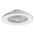 Rabalux - LED himmennettävä kattovalaisin tuulettimella LED/48W/230V 3000-6500K + kaukosäädin