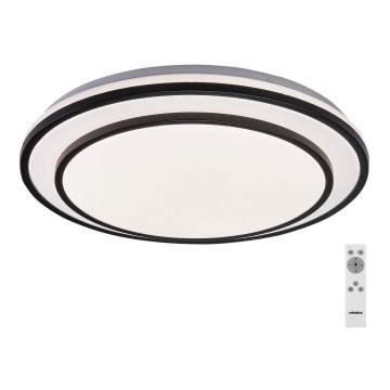 Rabalux - LED Himmennettävä kattovalo LED/40W/230V 3000-6500K musta + kaukosäädin