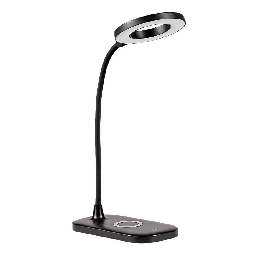 Rabalux - LED Himmennettävä kosketuspöytävalaisin langattomalla latauksella LED/5W/5V 2700-6000K musta