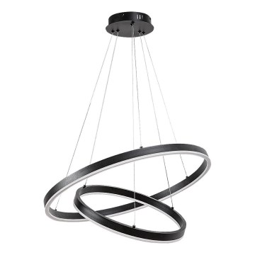 Rabalux - LED-himmennettävä riippuvalaisin kaapelilla LED/80W/230V 3000-6500K + kaukosäädin