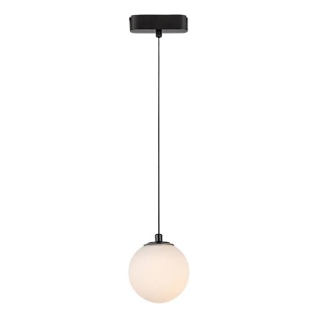 Rabalux - LED-kattokruunu johdossa 1-vaiheiselle kiskojärjestelmälle LED/5W/230V 3000K musta