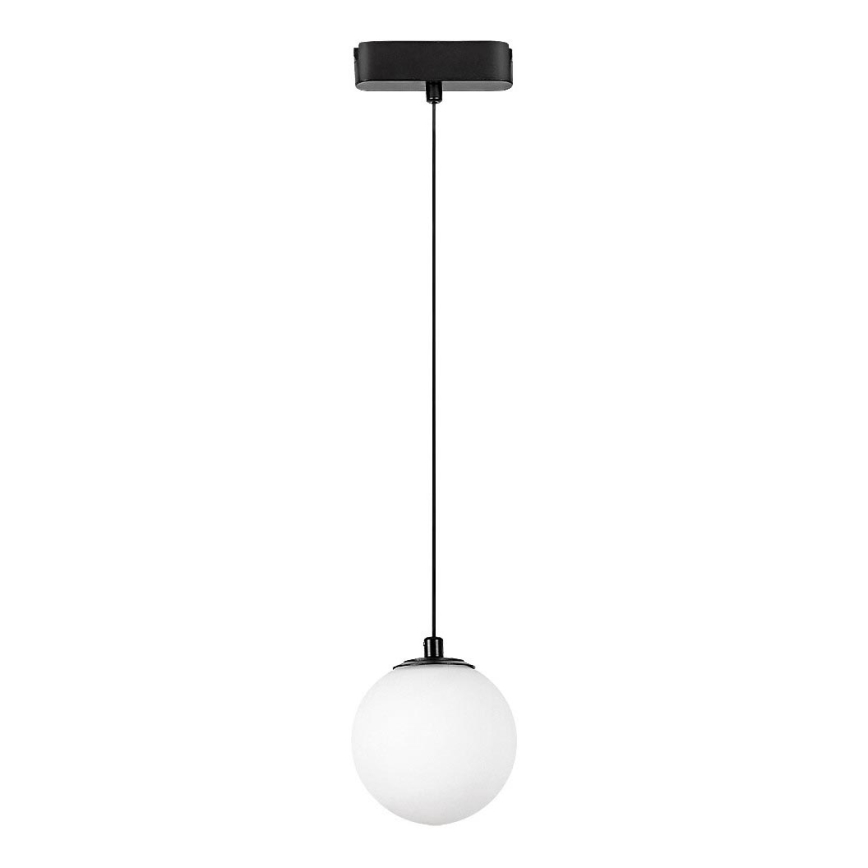 Rabalux - LED-kattokruunu johdossa 1-vaiheiselle kiskojärjestelmälle LED/5W/230V 4000K musta