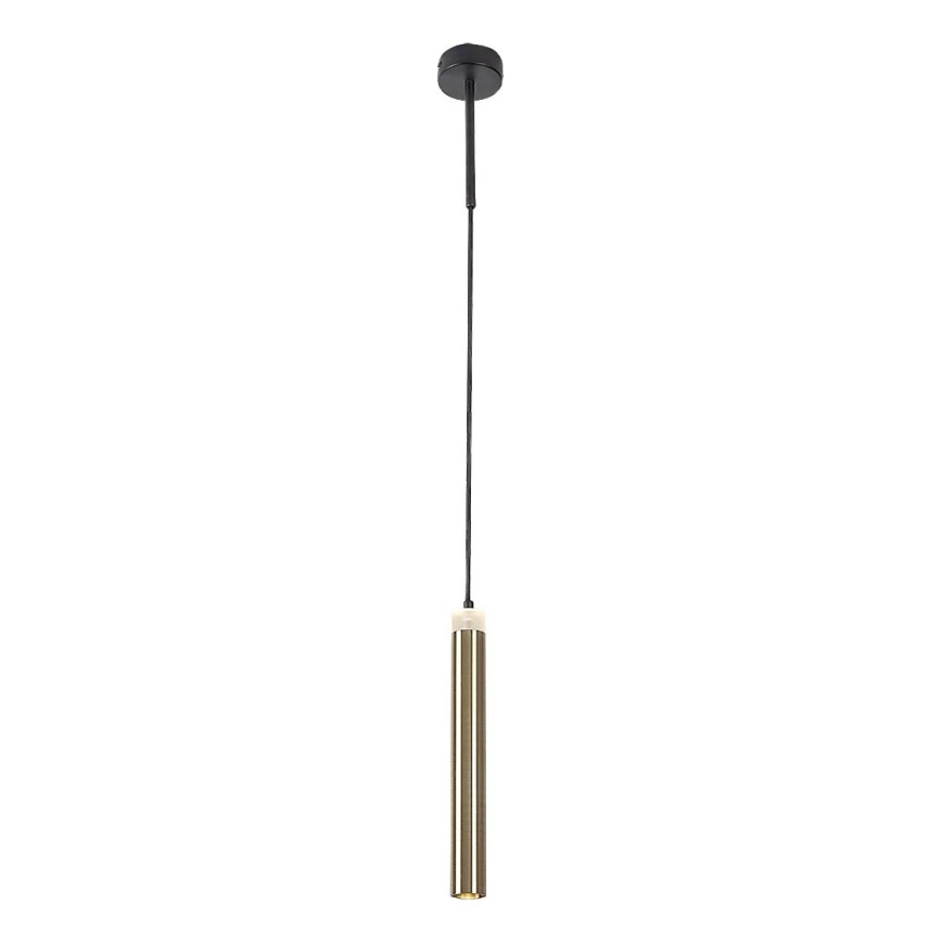 Rabalux - LED-kattokruunu johdossa LED/10W/230V 4000K musta/kulta