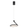 Rabalux - LED-kattokruunu johdossa LED/20W/230V musta