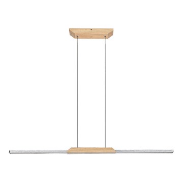 Rabalux - LED-kattokruunu johdossa LED/26W/230V 4000K pyökki