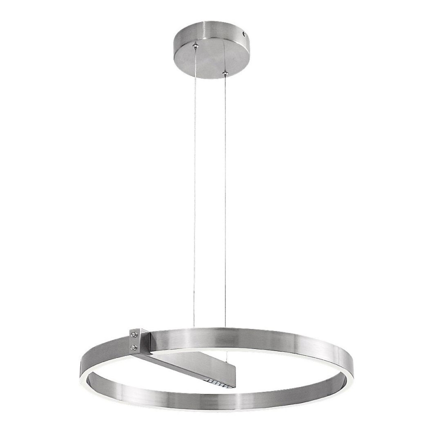 Rabalux - LED-kattokruunu johdossa LED/34W/230V mattakromi