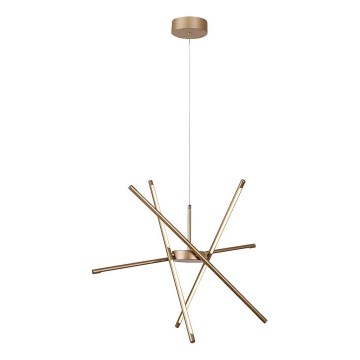 Rabalux - LED-kattokruunu johdossa LED/40W/230V 3000K kulta
